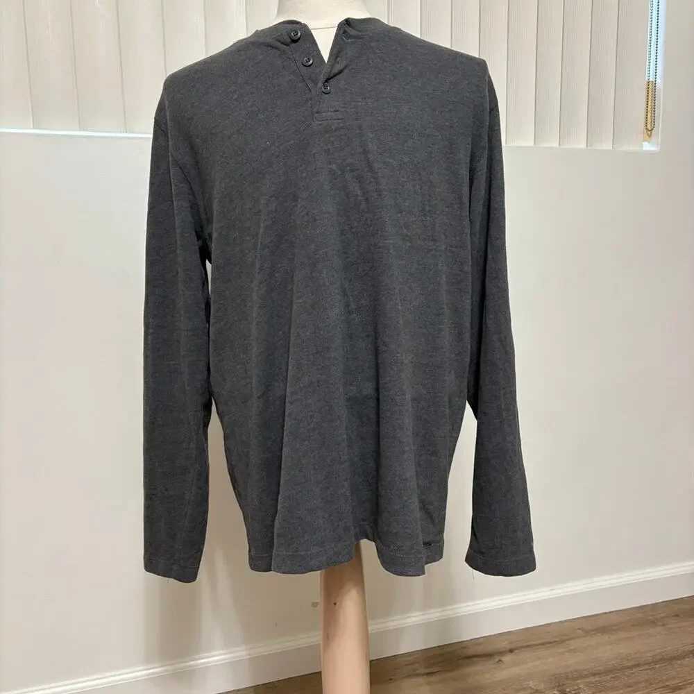 New! Old Navy Men’s Gray Long-sleeve Pullover Sweatshirt Large